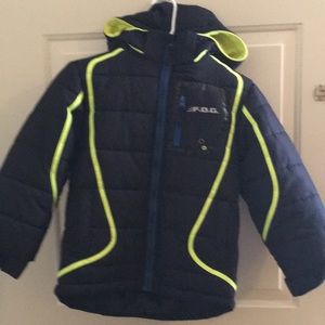 London fog winter jacket Kids size 7,